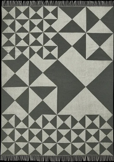 Verpan Mirror Plaid Mørk Grøn